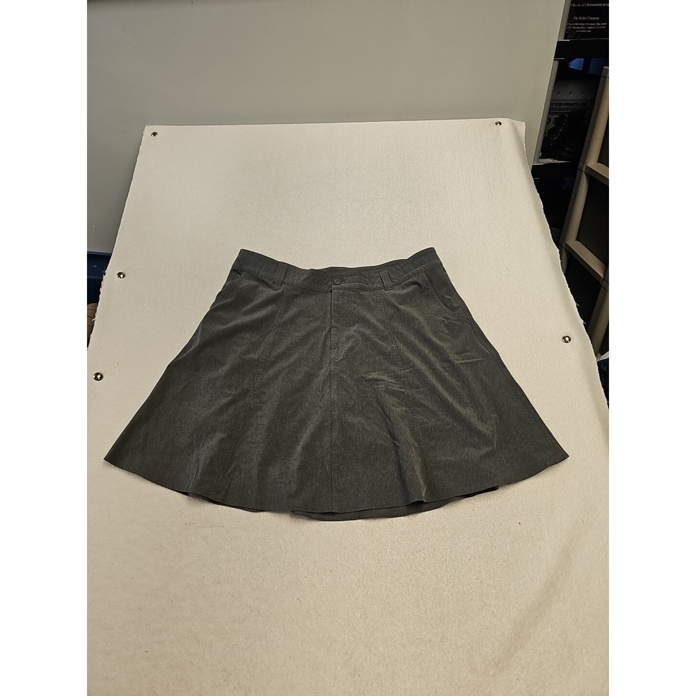 Eddie Bauer Adventure Skort Skirt Golf  Athletic Stretch Lined Womens‎ Size 14